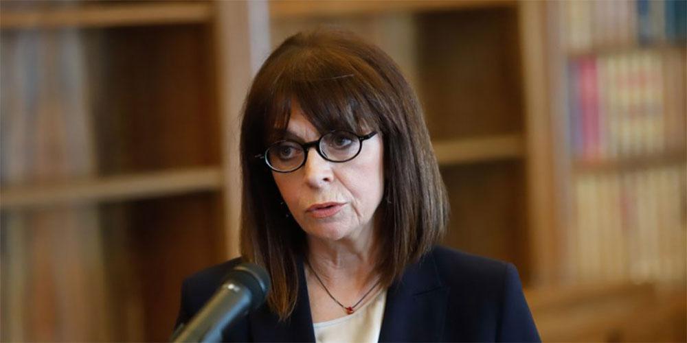 Πρόεδρος της Δημοκρατίας Κατερίνα Σακελλαροπούλου