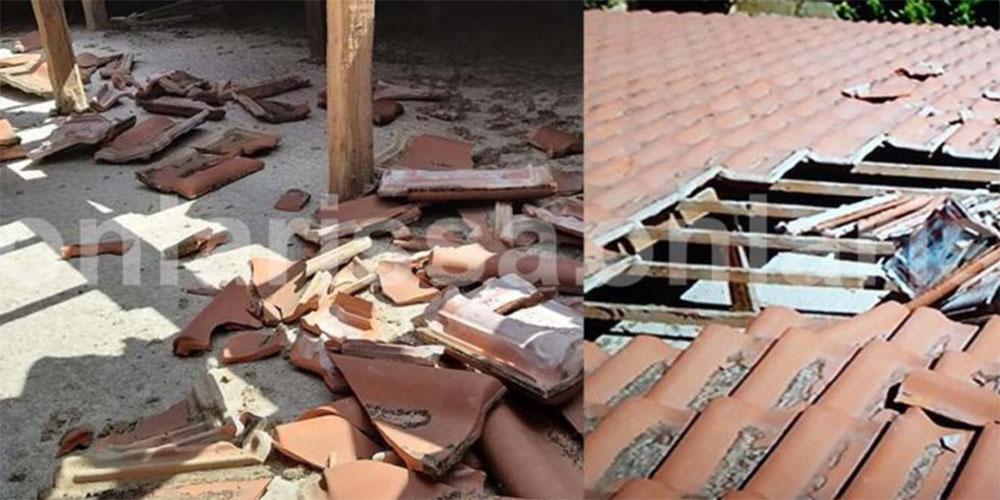 Απίστευτο περιστατικό στη Λάρισα: Αεροσκάφος «ξήλωσε» σκεπή σπιτιού - Τι δηλώνουν οι ένοικοι