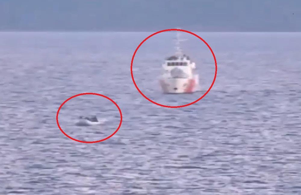 Ακραία πρόκληση: Τουρκικές ακταιωροί συνοδεύουν βάρκες με μετανάστες προς τα ελληνικά χωρικά ύδατα