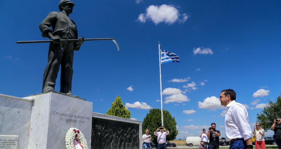 Ο Τσίπρας, το τρακτέρ και το 20%