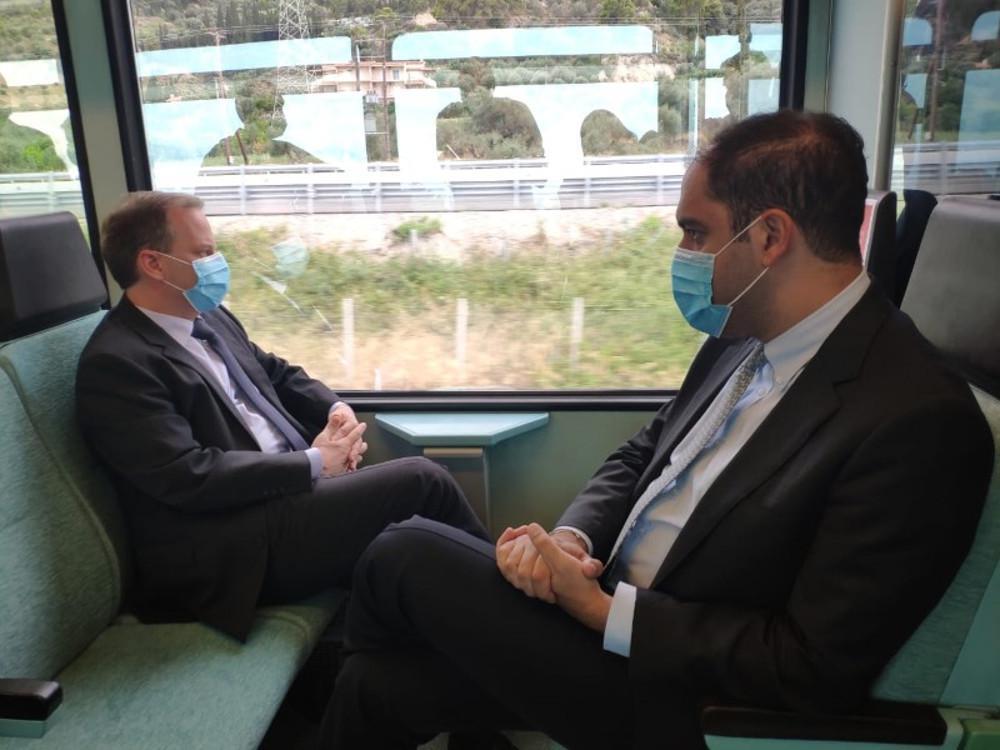 Έργο σταθμός: Αίγιο - Αθήνα σε 2 ώρες και 20 λεπτά - Εγκαινιάστηκε η σιδηροδρομική γραμμή Κιάτο - Ροδοδάφνη