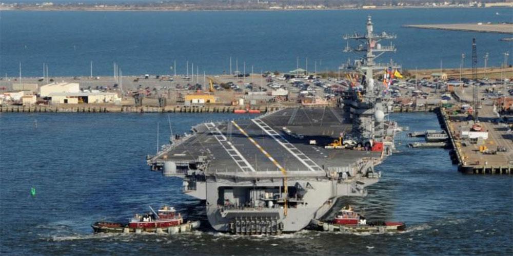 Προς την Κρήτη πλέει το αεροπλανοφόρο των ΗΠΑ «Αϊζενχάουερ» - Κοινές ασκήσεις με την ελληνική Πολεμική Αεροπορία