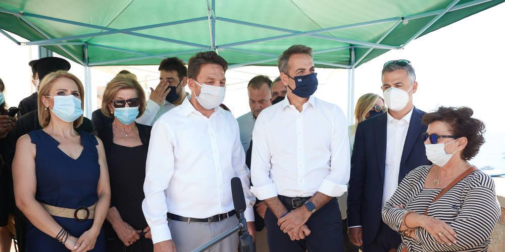 Μητσοτάκης στη Χάλκη: Έρχεται μείωση ΕΝΦΙΑ για τα μικρά νησιά