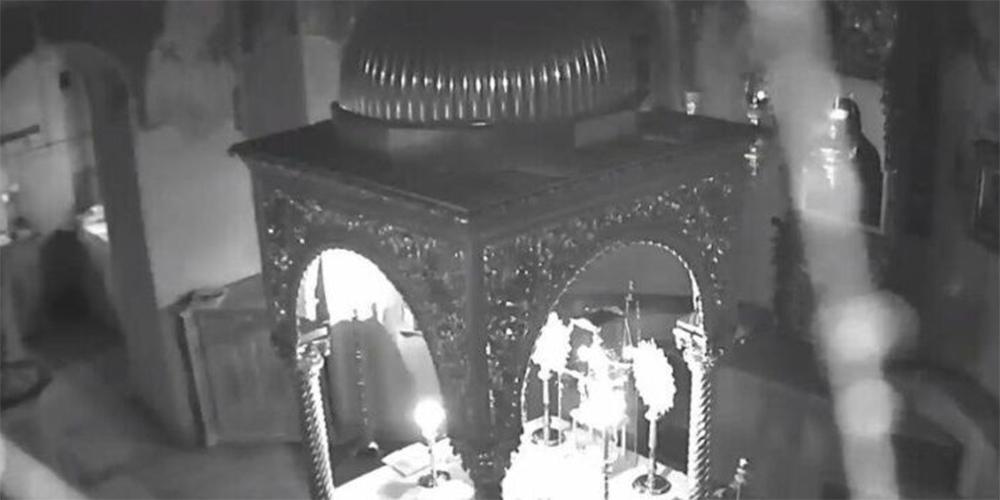 Η στιγμή που ο σεισμός των 5,2 Ρίχτερ ταρακούνησε το Άγιο Όρος