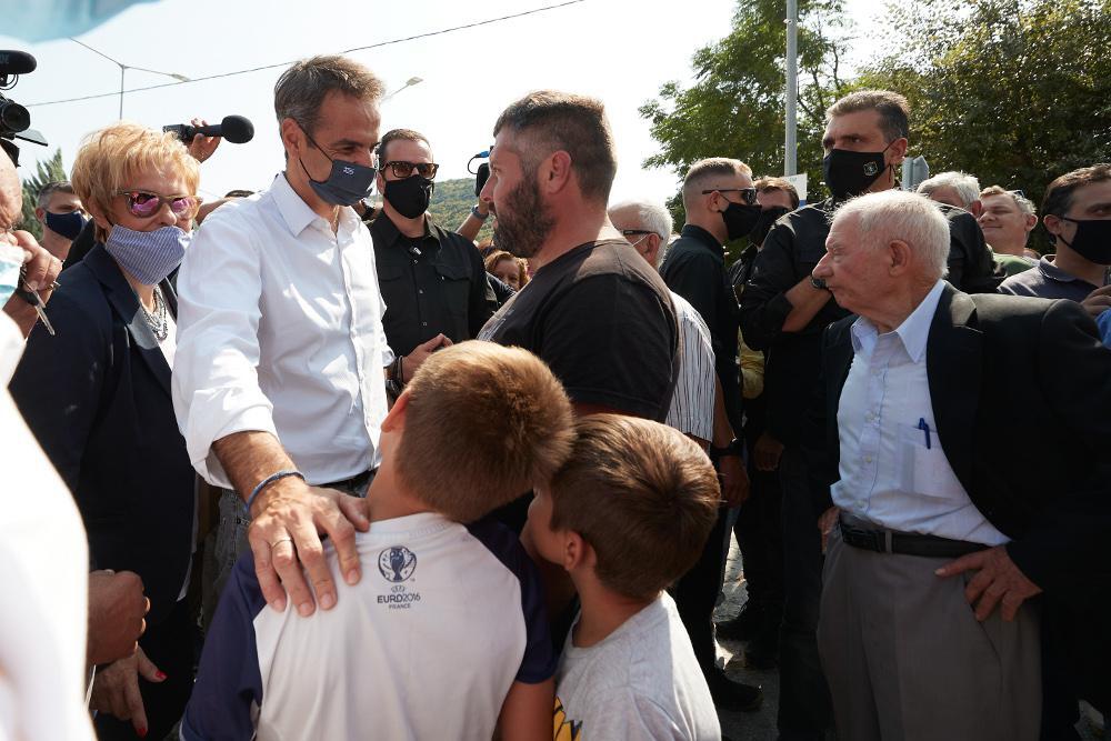 Δέσμευση Μητσοτάκη για fast track αποζημιώσεις των πληγέντων του «Ιανού» στην Καρδίτσα