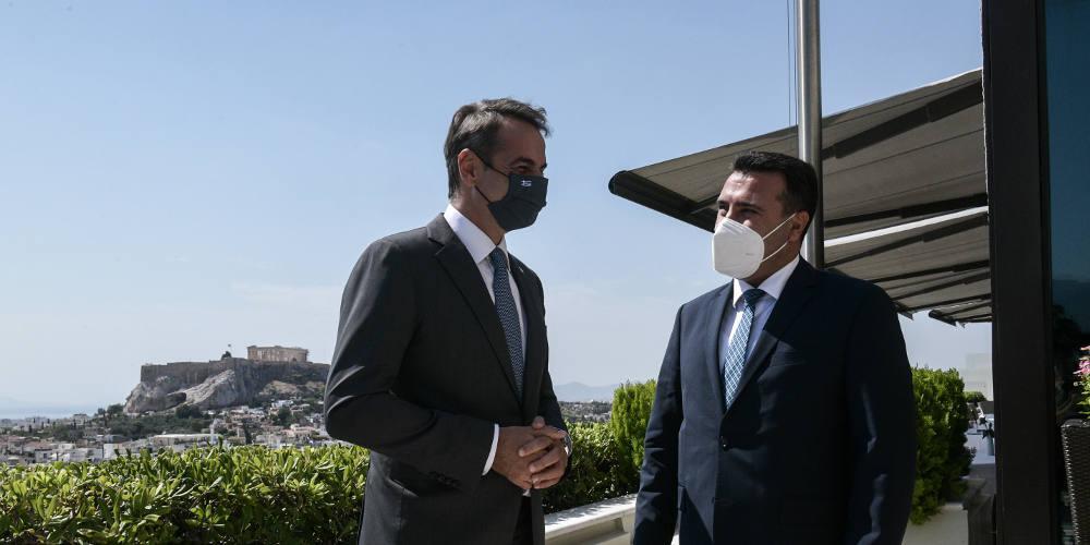 Γεύμα Μητσοτάκη – Ζάεφ: Στο επίκεντρο οι διμερείς σχέσεις και η ανάπτυξη οικονομικής συνεργασίας