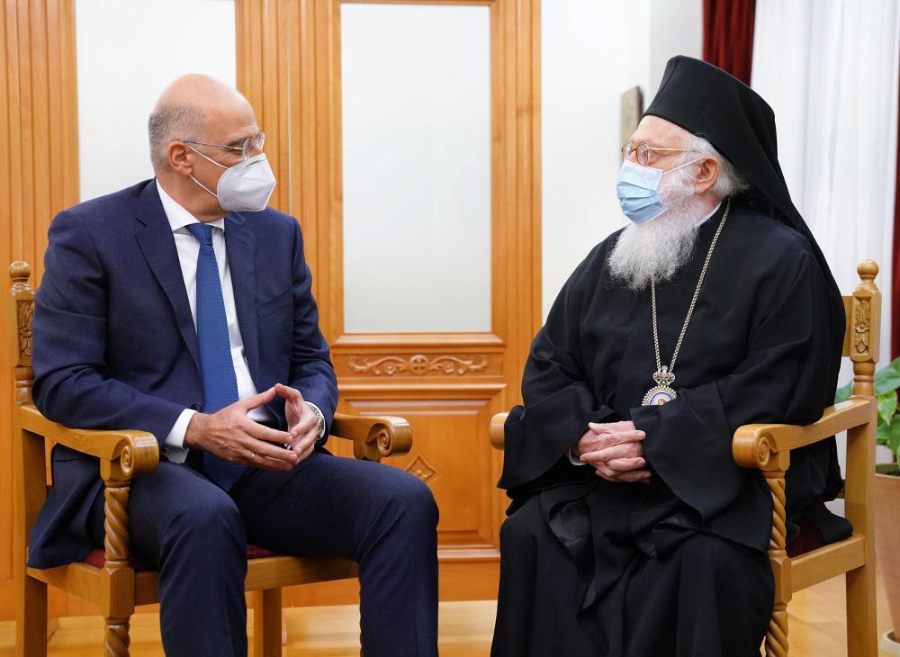 Δένδιας: Η Ελλάδα είναι σταθερά στο πλευρό της ελληνικής εθνικής μειονότητας στην Αλβανία