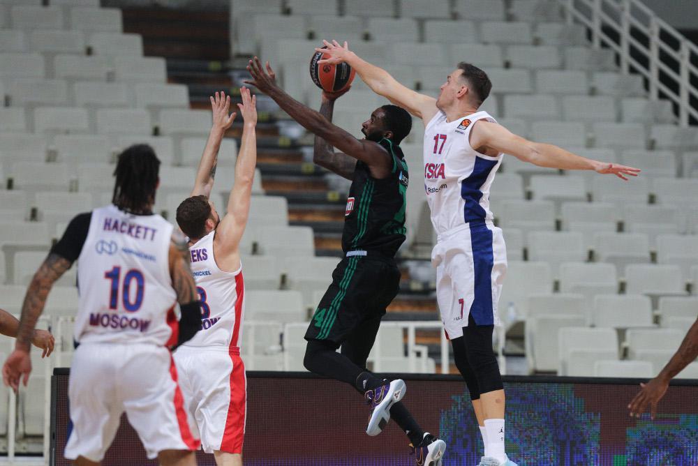 Euroleague: Ο Παναθηναϊκός «υποκλίθηκε» με 89-83 στην ΤΣΣΚΑ