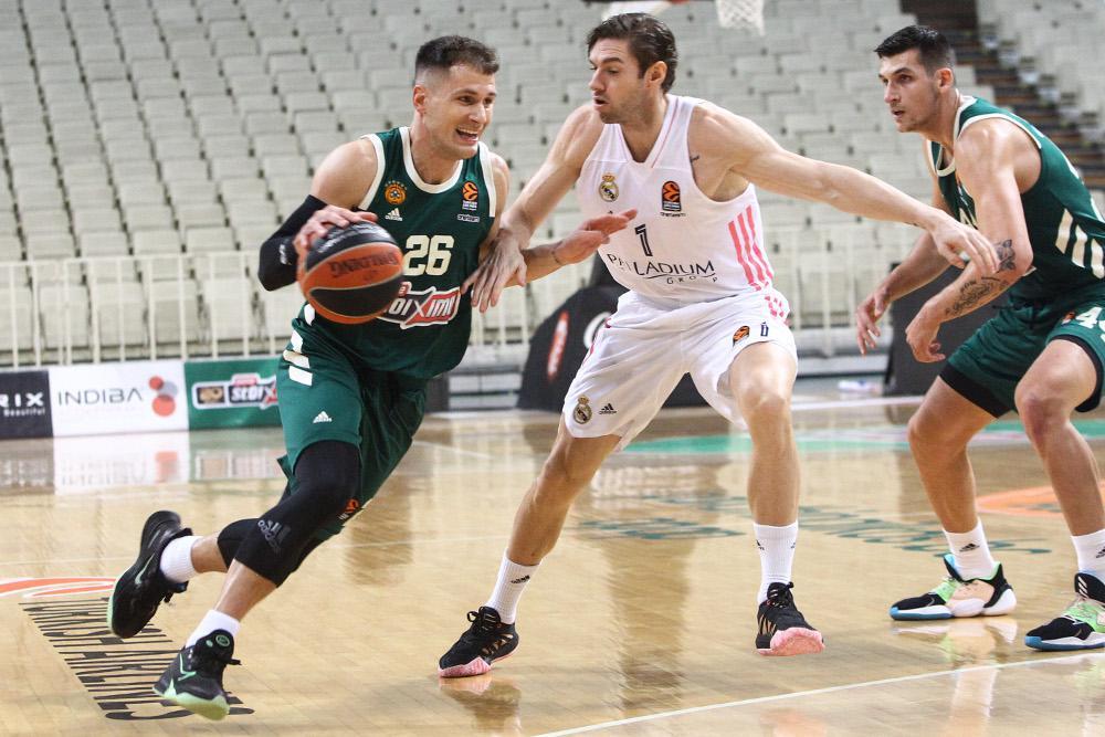 Euroleague: Άγγιξε το... θαύμα απέναντι στη Ρεάλ Μαδρίτης ο Παναθηναϊκός, 93-97 στην παράταση