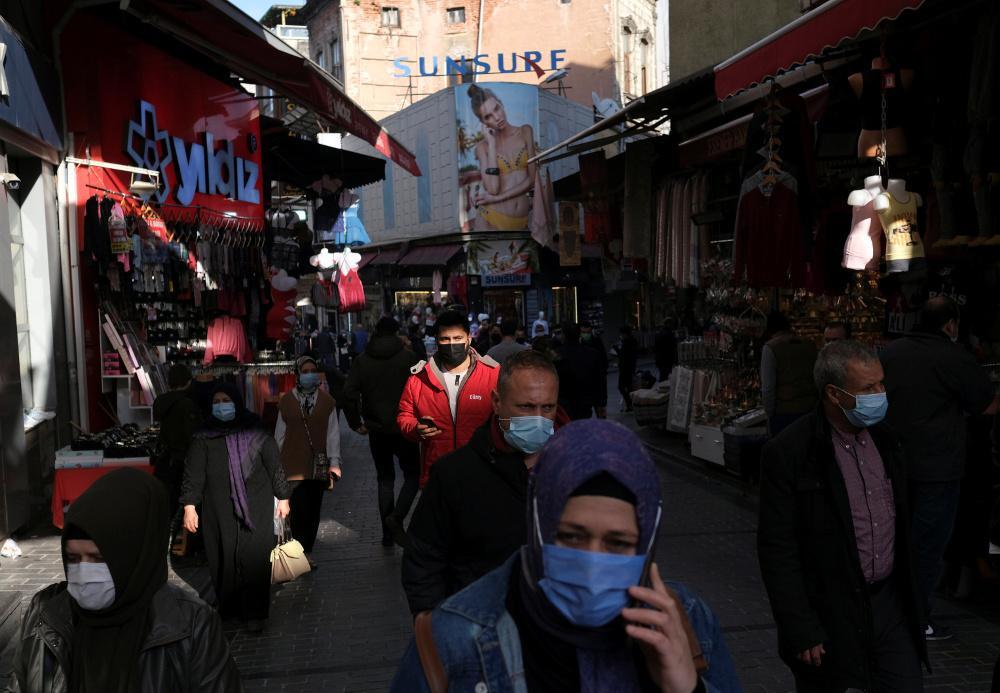 Κορωνοϊός - Τουρκία: 13.695 νέες μολύνσεις και 197 θάνατοι σε 24 ώρες