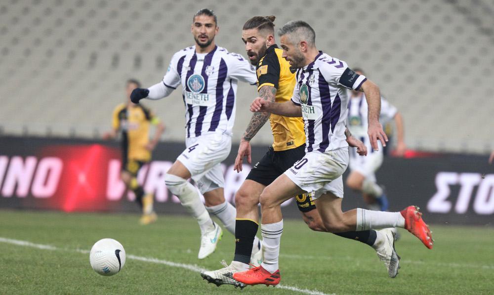 Κύπελλο Ελλάδας: Σκορ πρόκρισης η ΑΕΚ - 2-0 τον Απόλλωνα