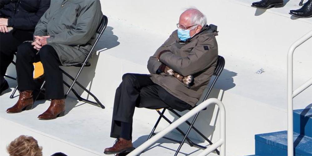 Κι όμως! Ο Μπέρνι Σάντερς κατάφερε με τη viral φωτογραφία του να συγκεντρώσει 1,8 εκατ. δολάρια για τους άπορους