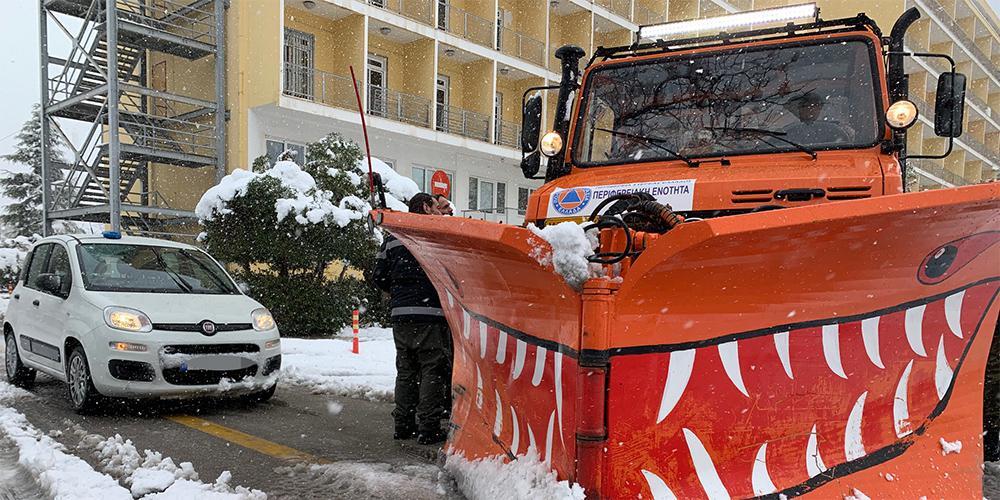 Καιρός - «Μήδεια»: Σε όλους τους δρόμους της Αθήνας 37 μηχανήματα του Δήμου