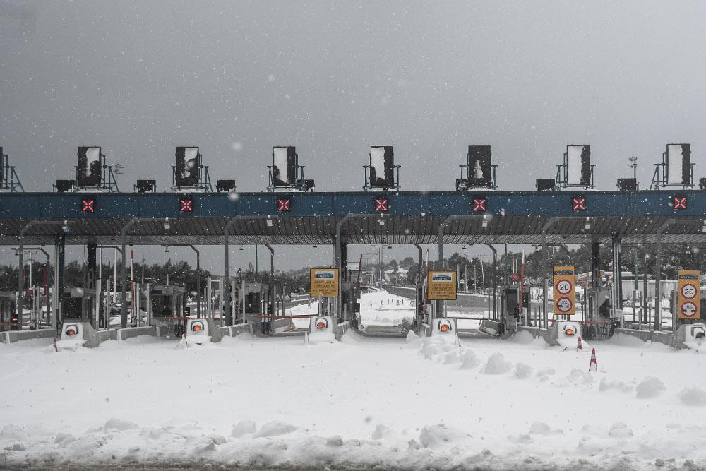 Καιρός - «Μήδεια»: Ανοιχτή 13:00 με 19:00 η Εθνική Οδός Αθηνών – Λαμίας και μετά κλείνει για 24 ώρες