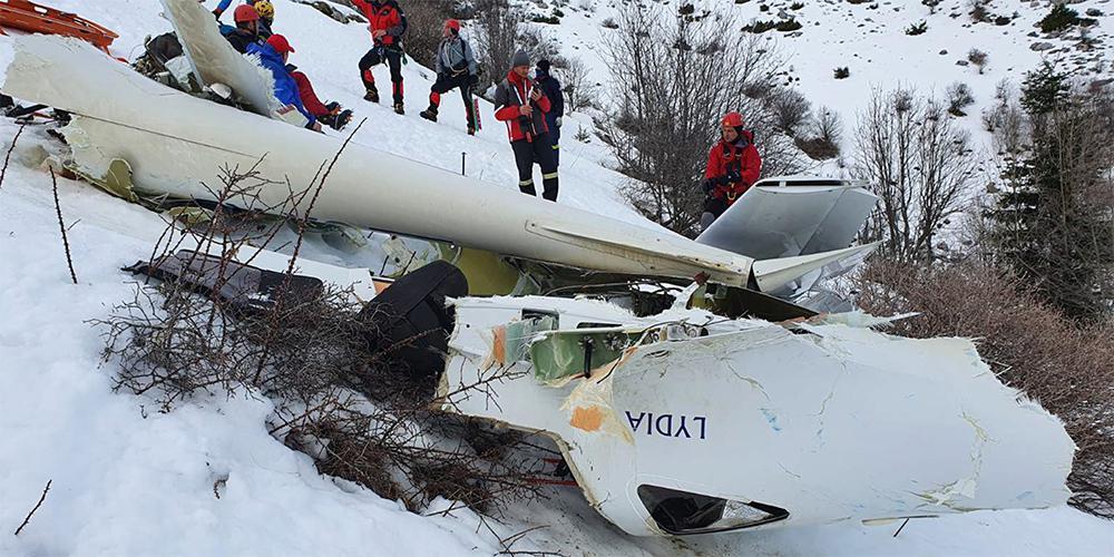 Πτώση εκπαιδευτικού αεροσκάφους: Ανασύρθηκε η σορός του 32χρονου πιλότου - Εικόνες από την επιχείρηση