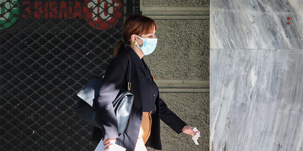 Κορονοϊός μάσκα