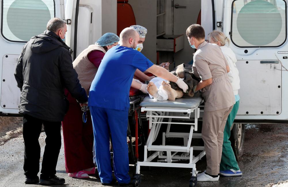 Ουκρανία: Ένας νεκρός και ένας τραυματίας από έκρηξη σε νοσοκομείο