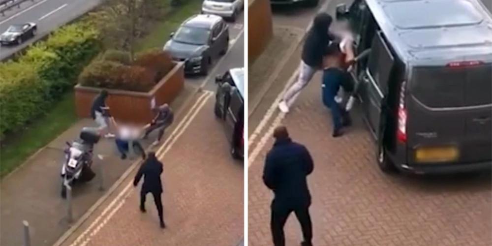 Βίντεο ντοκουμέντο από απαγωγή άνδρα μέρα μεσημέρι στο Λονδίνο