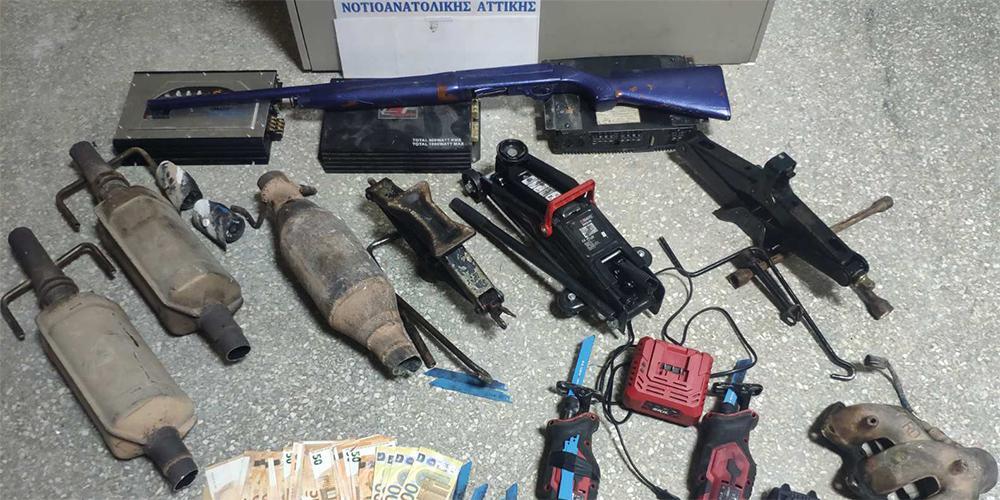 Εξαρθρώθηκε συμμορία που έκλεβε καταλύτες από πολυτελή αυτοκίνητα