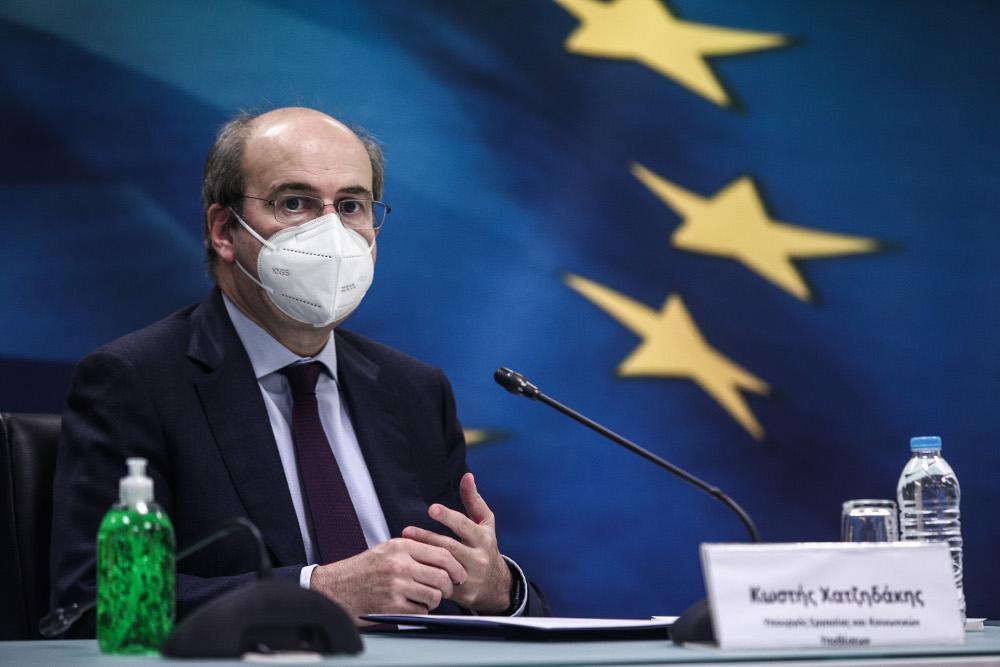 Κωστής Χατζηδάκης Υπουργός Εργασίας και Κοινωνικών Υποθέσεων