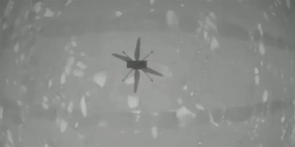 NASA: Το Ingenuity ολοκλήρωσε την πρώτη του πτήση στον Άρη