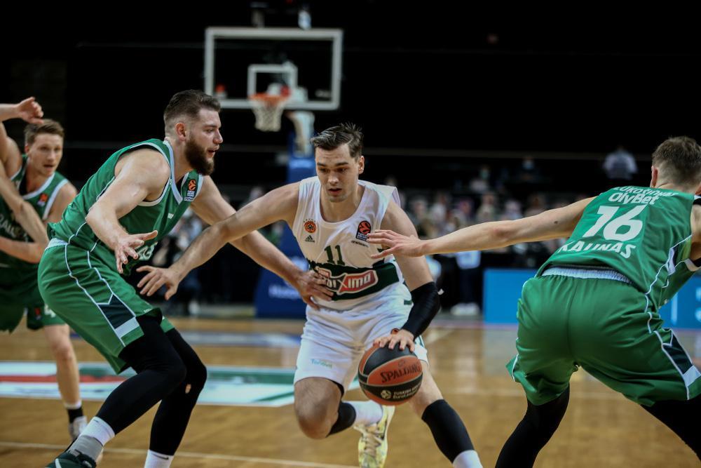 Euroleague: Συντριβή για το «τριφύλλι» - Έχασε 93-78 από την Ζαλγκίρις