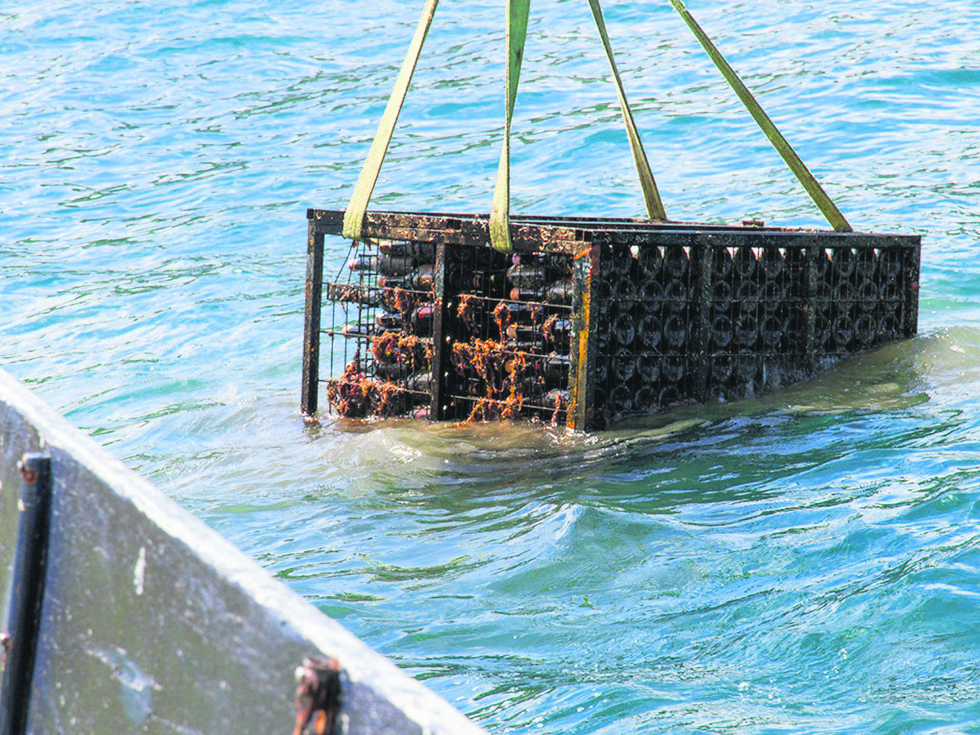 Υποβρύχια κελάρια και κρασί από το Διάστημα