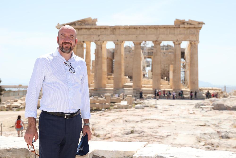 Σαρλ Μισέλ: H ελευθερία και η δημοκρατία στο επίκεντρο του έργου μας