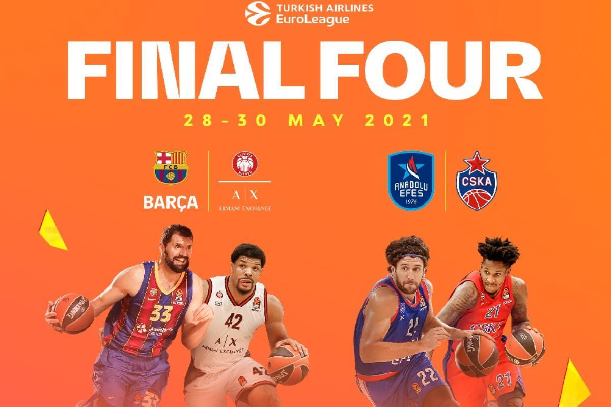 Euroleague: Τιτανομαχίες στο Final Four – Αυτό είναι το πρόγραμμα