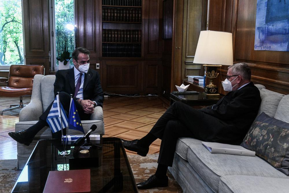 Ρέγκλινγκ σε Μητσοτάκη: Καλό το ελληνικό σχέδιο για το Ταμείο Ανακαμψης