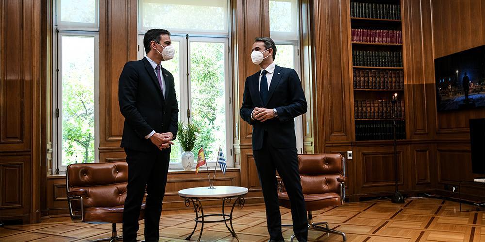 Συνάντηση Μητσοτάκη - Σάντσεθ στο Μαξίμου - Τι συζήτησαν