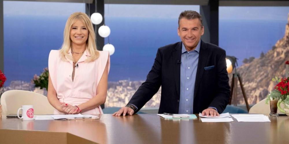 Γιώργος Λιάγκας - Φαίη Σκορδά: Τα νούμερα τηλεθέασης έφεραν χαμόγελα!