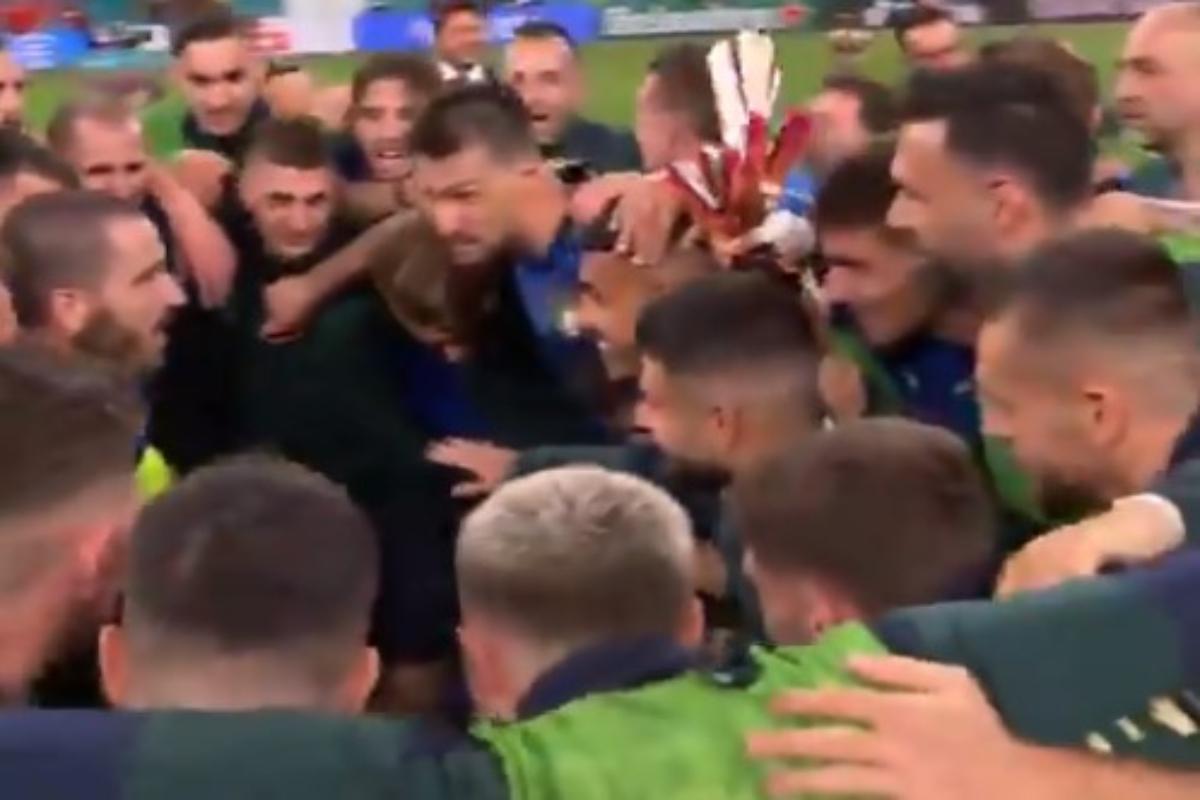 Euro 2020 – Ιταλία: Το αρχηγικό σύνθημα του Μπονούτσι και οι έξαλλοι πανηγυρισμοί
