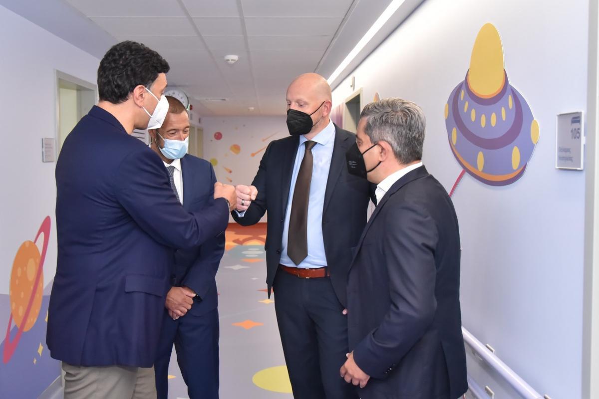 Εγκαινιάστηκαν η Ουρολογική-Πλαστική Χειρουργική Μονάδα και η ΜΕΘ Νεογνών στα παιδιατρικά Νοσοκομεία «Η Αγία Σοφία» και «Παναγιώτης και Αγλαΐα Κυριακού»