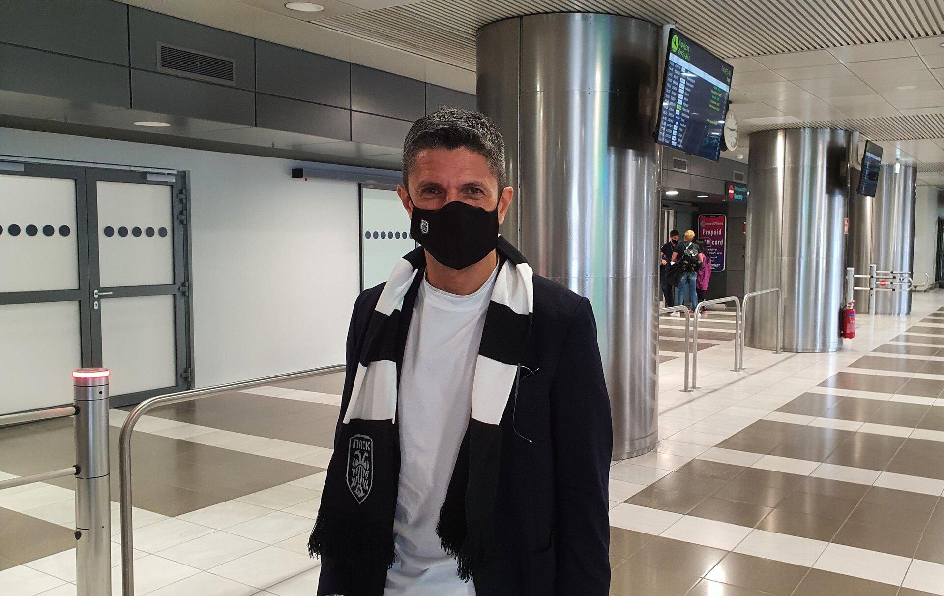 ΠΑΟΚ: Στην Θεσσαλονίκη ο Λουτσέσκου – «Είμαι χαρούμενος που είμαι εδώ»