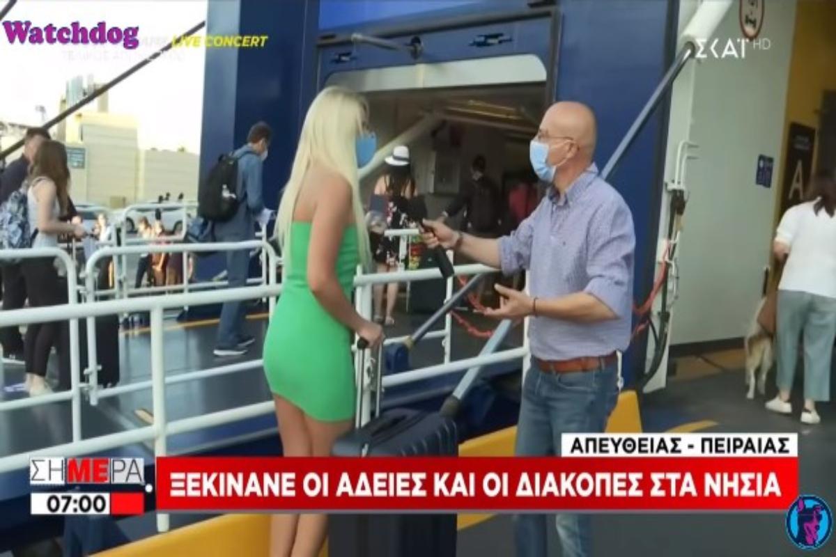 Σαντορίνη: Εξοργισμένη η κοπέλα που έγινε viral: «Θα φοράω ό,τι θέλω, εργάζομαι σκληρά και κάνω 12ωρα» [βίντεο]