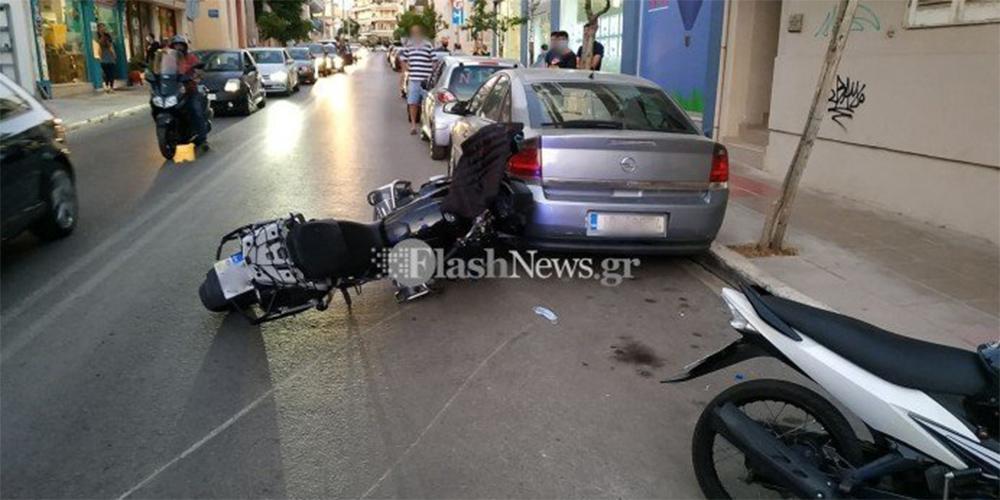 Χανιά: Στο νοσοκομείο 10χρονο παιδί που παρασύρθηκε από μηχανή