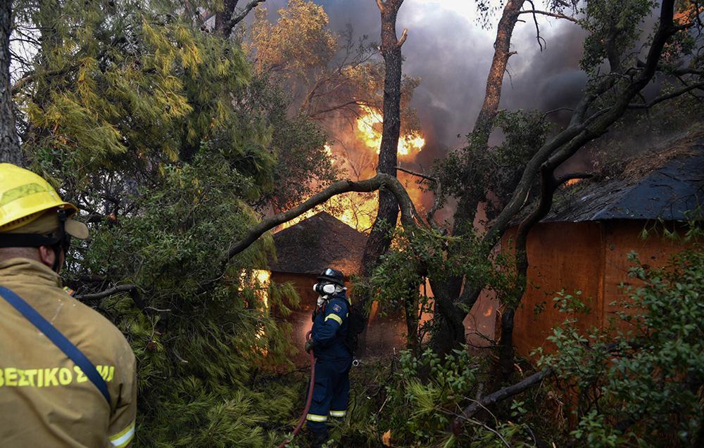 Φωτιά στην Αχαΐα: Ολονύχτια μάχη με τις φλόγες - Πέντε οι τραυματίες