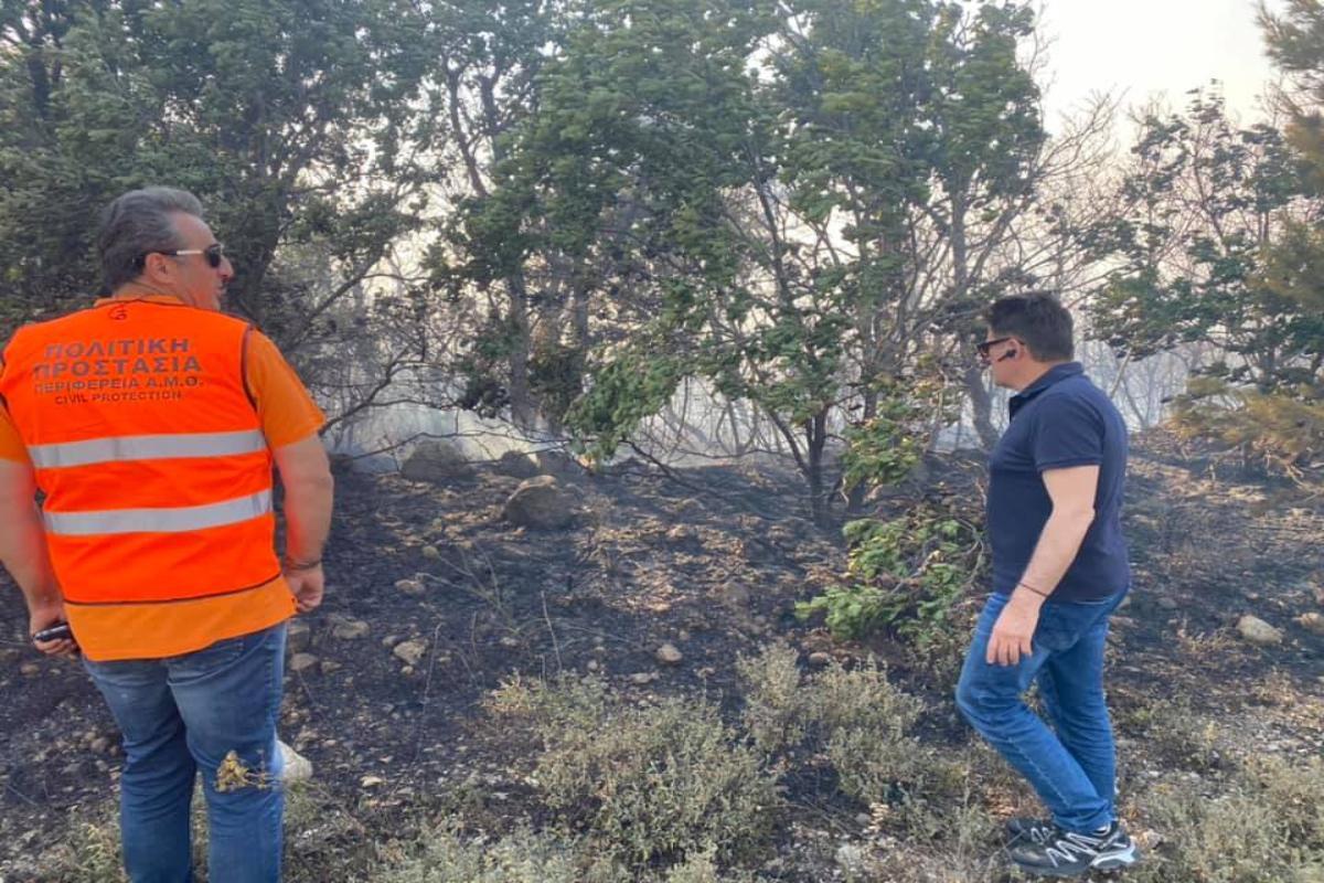 Έβρος: Σε καλύτερη κατάσταση φωτιά στη Λευκίμη – Επέστρεψαν στα σπίτια τους οι κάτοικοι