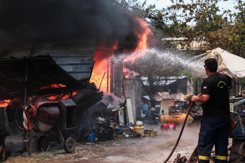Φωτιά Αττική