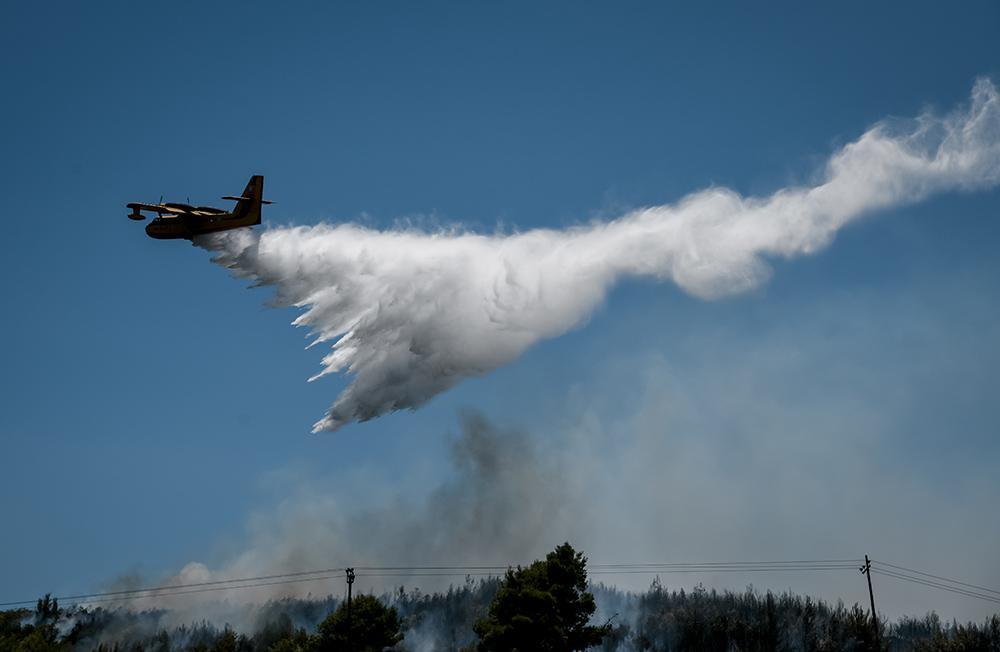 Μεγάλη φωτιά στην Κω – Απειλείται κατοικημένη περιοχή