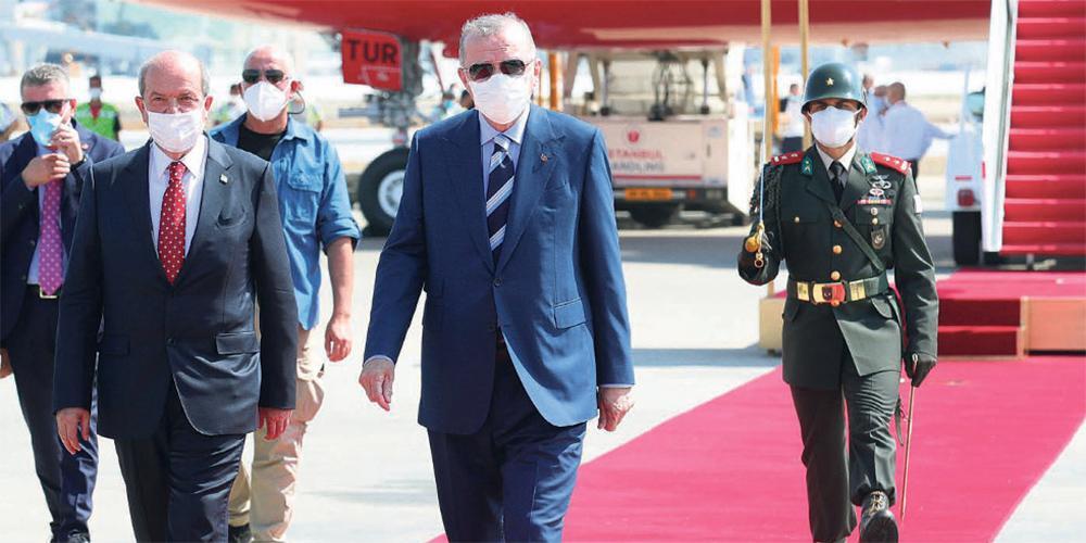 Σόου… προκλητικότητας στα Kατεχόμενα - Εμπρηστικές δηλώσεις Ερντογάν στο ψευτοκοινοβούλιο