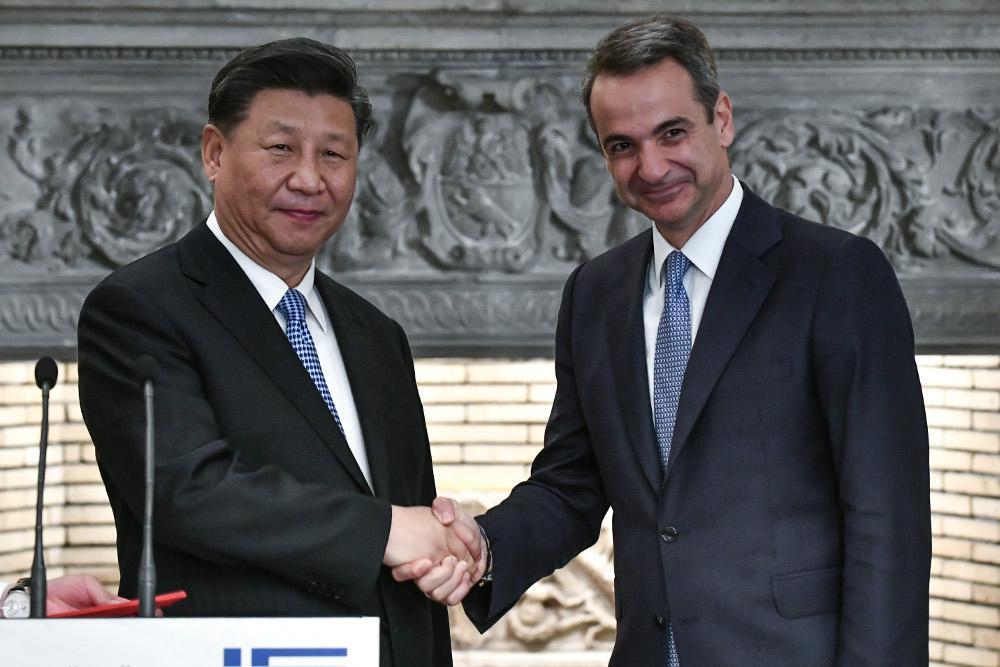 Τηλεφωνική επικοινωνία Μητσοτάκη με τον πρόεδρο της Κίνας
