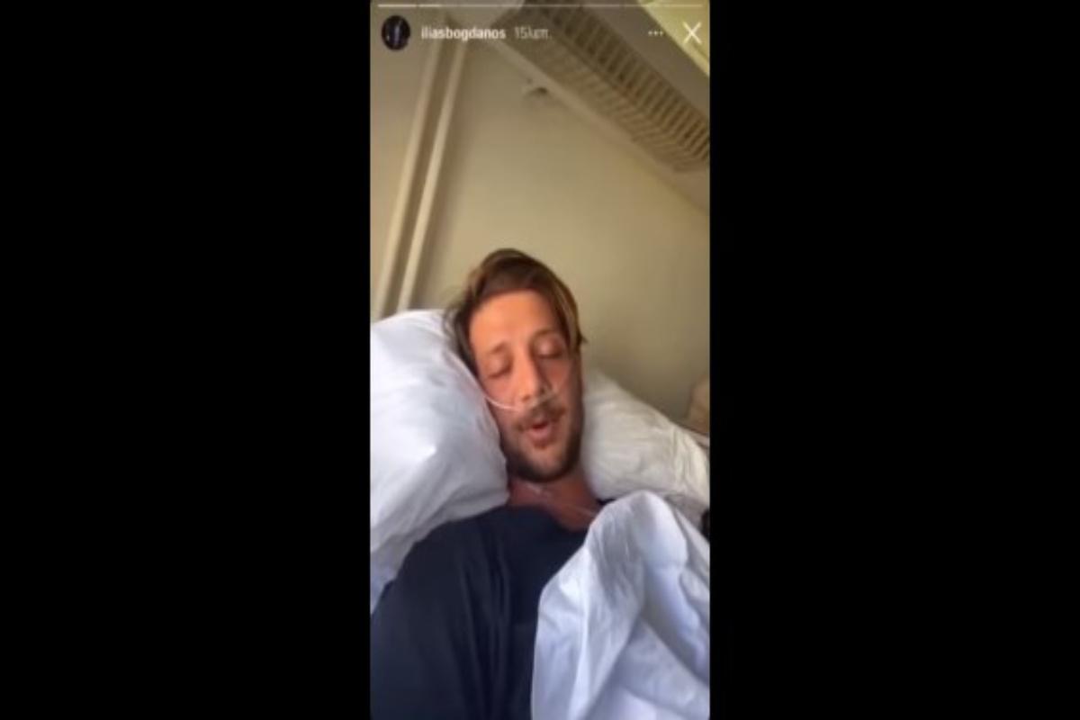 Ηλίας Μπόγδανος: Τα πρώτα του λόγια μέσα από το νοσοκομείο [βίντεο]