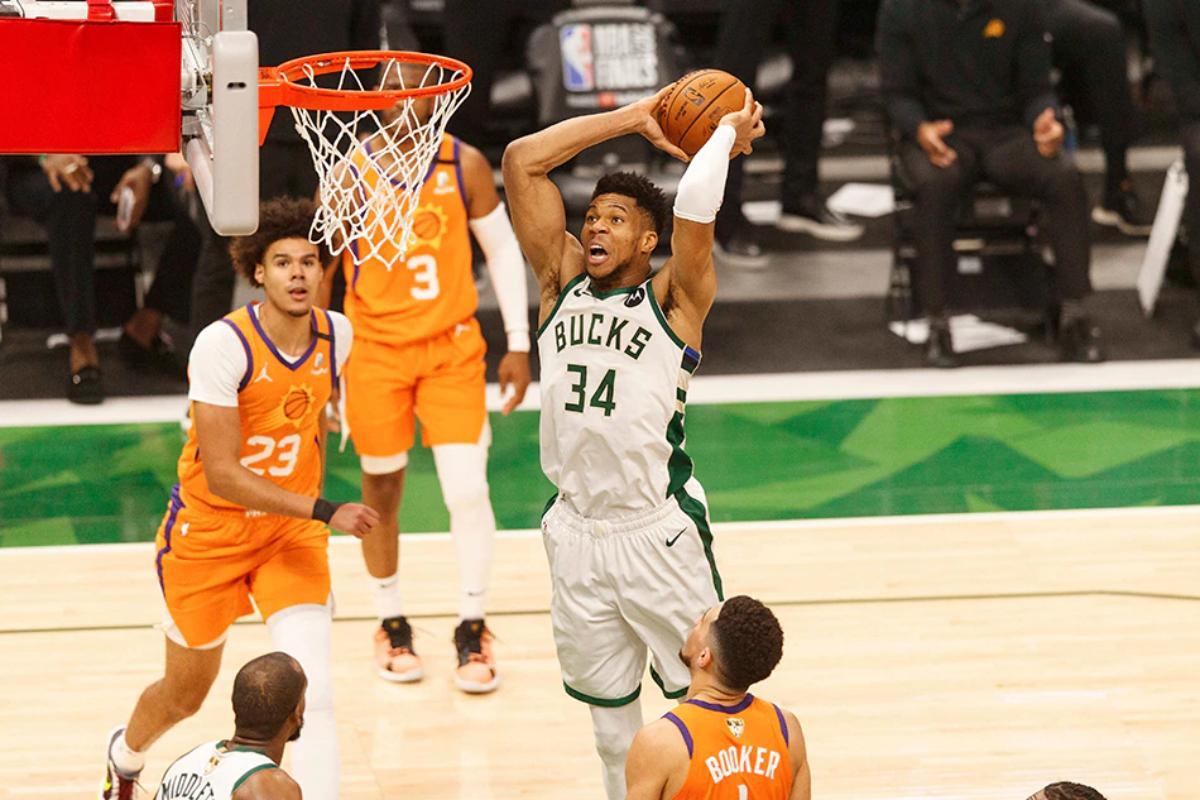 NBA Finals: Με καρδιά Γιάννη οι Μπακς – Αντετοκούνμπο και Μίντλετον ισοφάρισαν τους Σανς σε 2-2