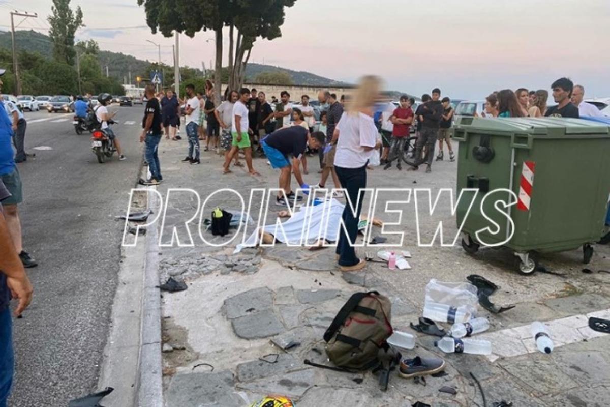 Καβάλα: Μοτοσυκλέτα έσπειρε τον τρόμο – Σφοδρό τροχαίο με νεκρούς, πολύ σκληρές εικόνες