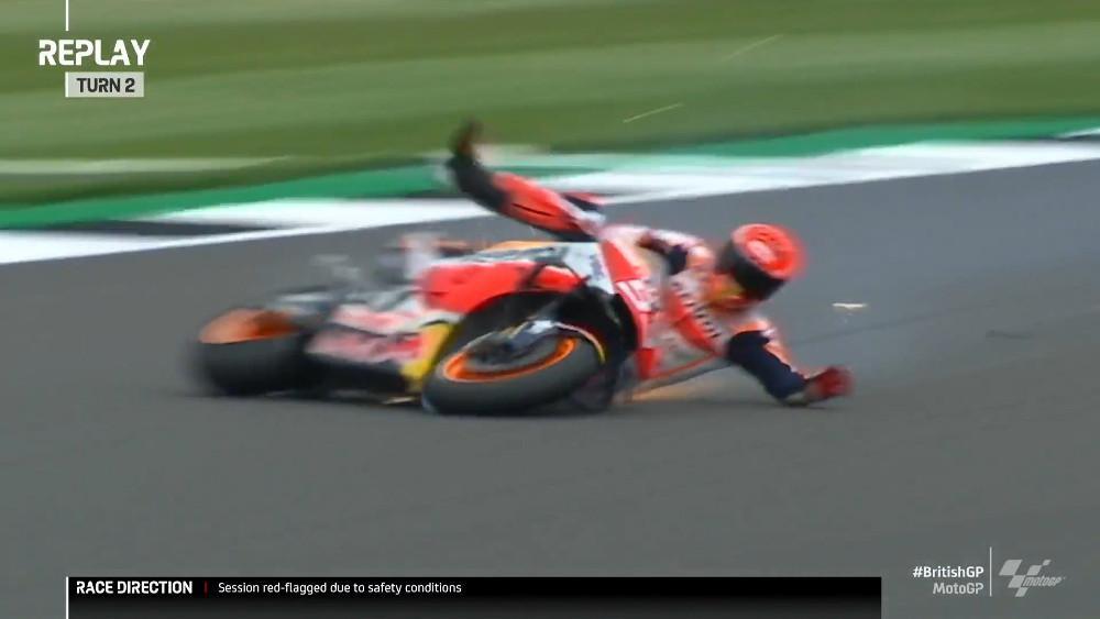 MotoGP: Τρομακτική πτώση με ταχύτητα 270 χλμ/ώρα για τον Μαρκ Μάρκεθ [βίντεο]