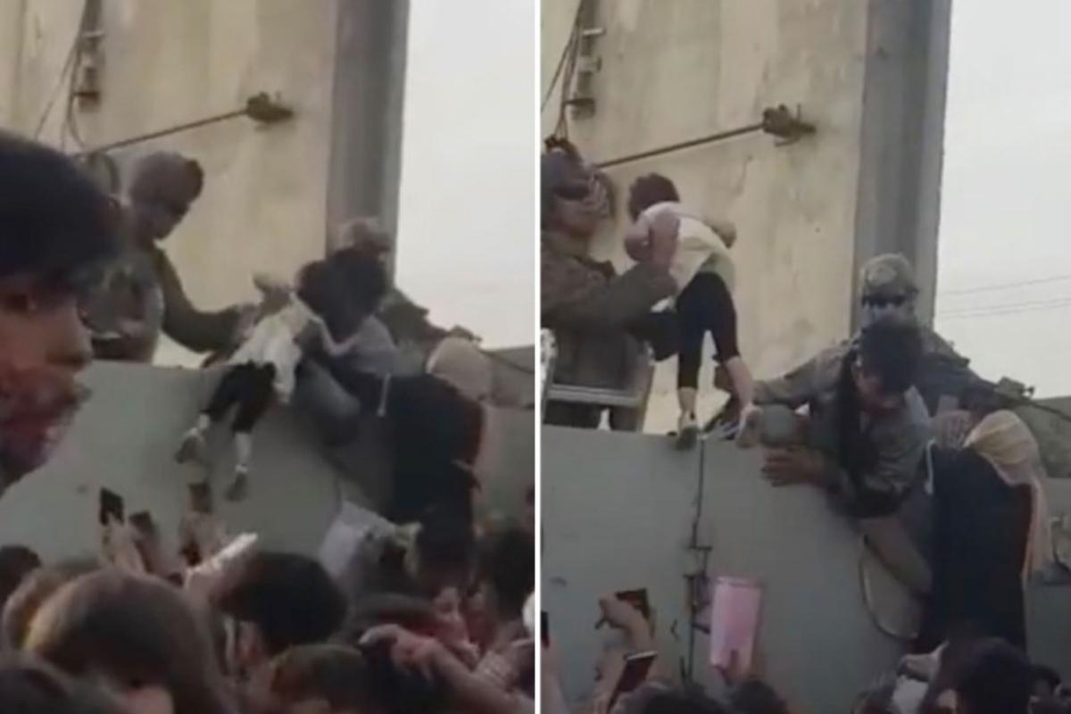 Σκηνές απελπισίας στο Αφγανιστάν: Βίντεο δείχνει παιδιά να σκαρφαλώνουν στο τείχος του αεροδρομίου για να σωθούν