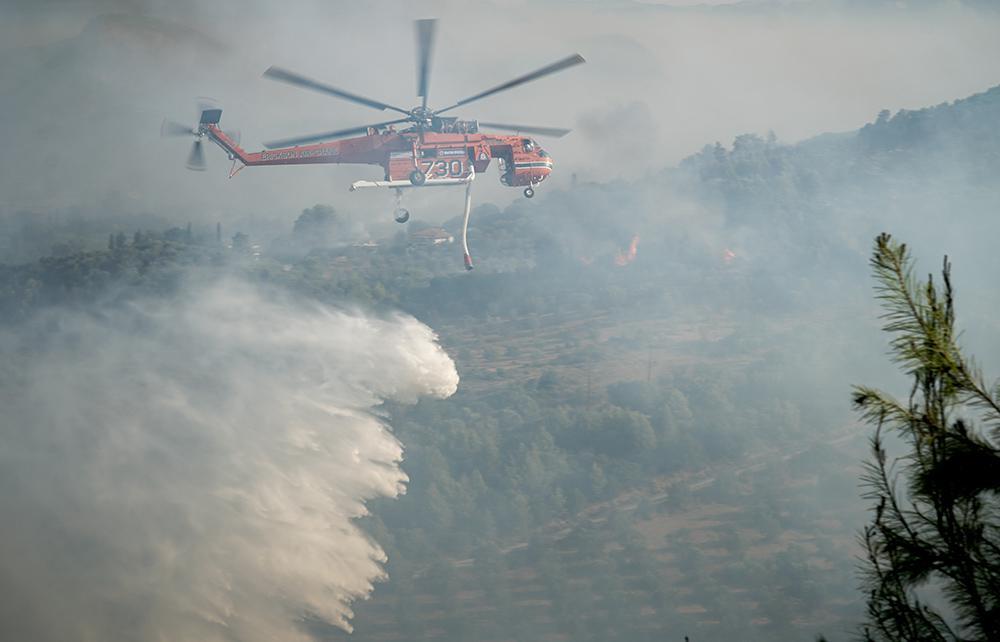 Φωτιά στην Αρχαία Ολυμπία: Στα νοσοκομεία 20 πολίτες, 4 πυροσβέστες