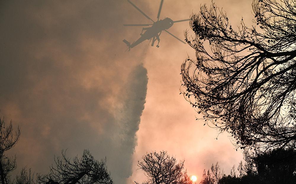 Αττική: Μέτωπα σε Αφίδνες, Καπανδρίτι και Ιπποκράτειο Πολιτεία
